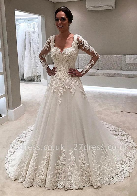 Long Sleeve Wedding Dress | Lace Bridal Gowns On Sale