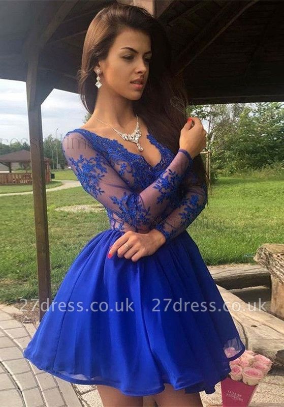 electric blue prom dress uk