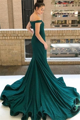 Sexy One-shoulder Applique Prom Dress UKes UK Long Sleeves Side Slit Elegant Evening Dress UKes UK with Sash_4