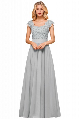 Sleeveless Lace Appliques Chiffon A-line Prom Gowns_24