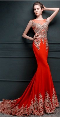 Gorgeous Illusion Cap Sleeve Prom Dress UK With Beadings Appliques_7