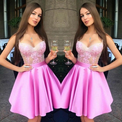 Luxury Sweetheart Straps Short Prom Dress UK | Homecoming Dress UK On Sale_3